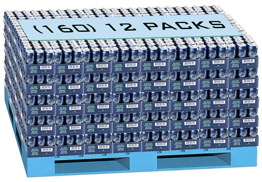 Nordic Blue Premium Water - Pallet (160 x 12-Packs of 16oz) - $9.38 per 12-Pack — Save 38%. Best value.