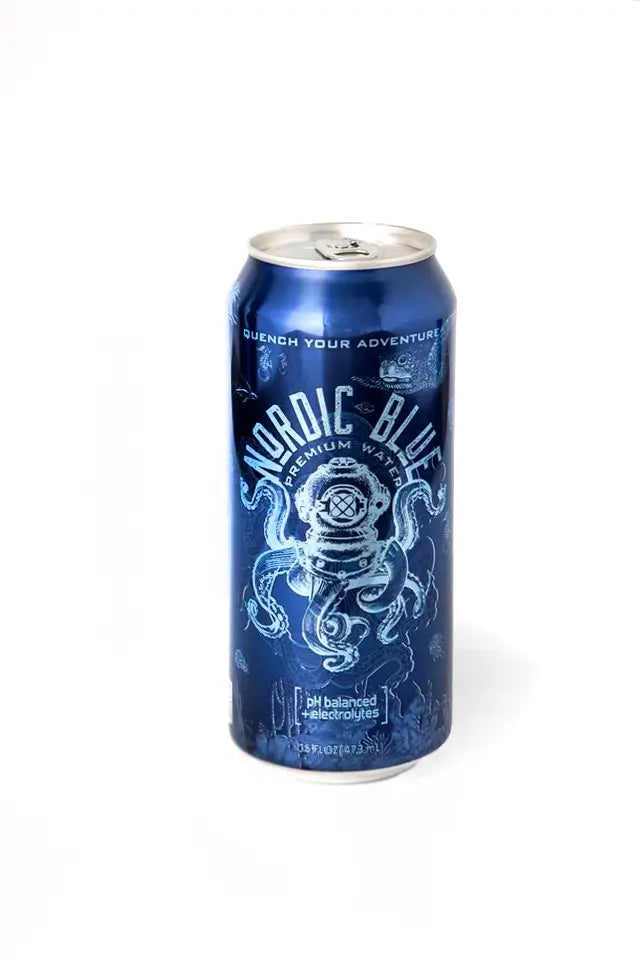 Nordic Blue Water Can